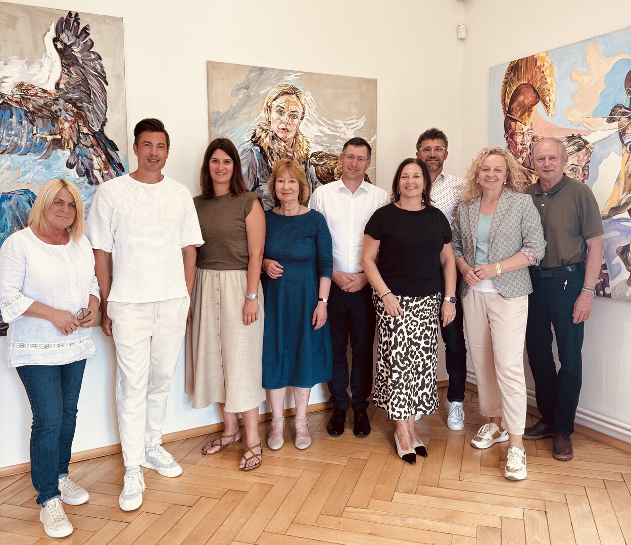 Gremium bei der 8. PAG Sitzung