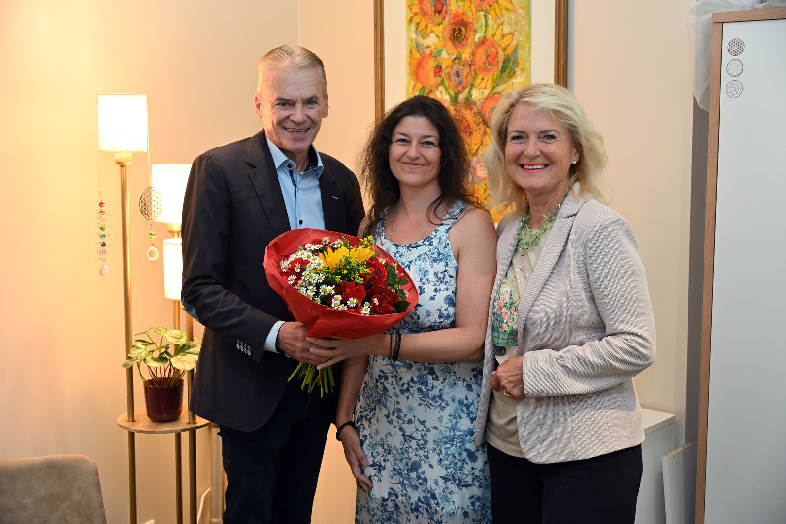 Foto: KK/Sobe _ Bürgermeister Vouk, Petra Bleiweiss, Dr. Margit Heissenberger ber der Eröffnung der Naturheilpraxis Foto: Kk/Sobe_Bürgermeister Vouk, Petra Bleiweiss, Dr. Margit Heissenberger ber der Eröffnung der Naturheilpraxis